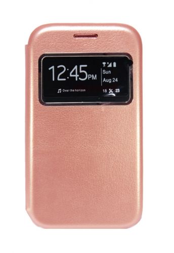 Чехол-книжка для Samsung J105 J1 mini BUSINESS ONE WINDOW розовое золото - оптовая продажа Чехол-книжка для Samsung J105 J1 mini BUSINESS ONE WINDOW розовое золото - фото
