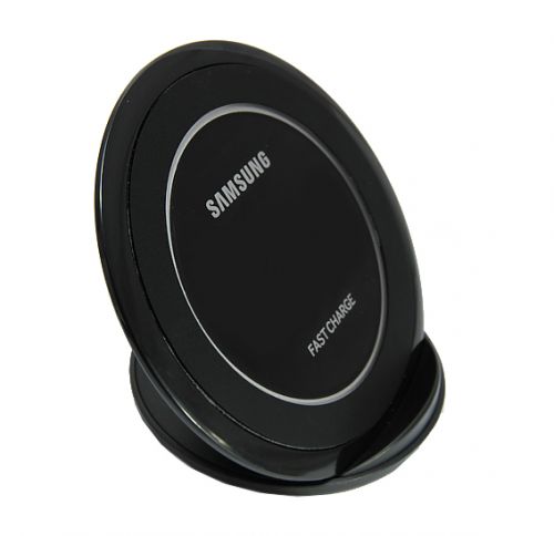 Беспроводное зарядное устройство SAMSUNG S7 EP-PG930BBEGWW 5V/2A черный - фото