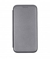 Чехол-книжка для HUAWEI P20 BUSINESS серый - фото