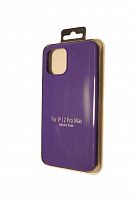Купить Чехол-накладка для iPhone 12 Pro Max VEGLAS SILICONE CASE NL закрытый темно-сиреневый (30) оптом, в розницу в ОРЦ Компаньон
