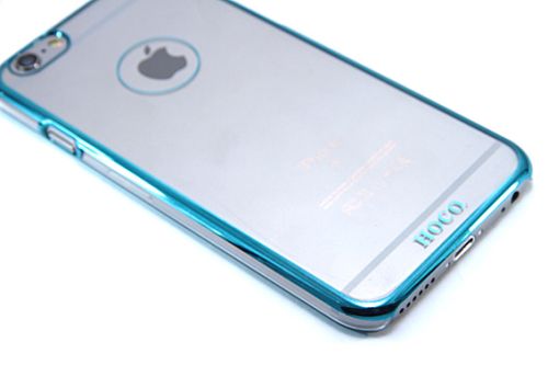 Чехол-накладка для iPhone 6/6S HOCO TRANSPARENT синий оптом, в розницу Центр Компаньон фото 3