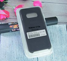 Чехол-накладка для Samsung G970 S10 E SILICONE CASE черный (3) - фото