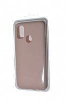Чехол-накладка для Samsung M307F M30s SILICONE CASE закрытый светло-розовый (18) - фото