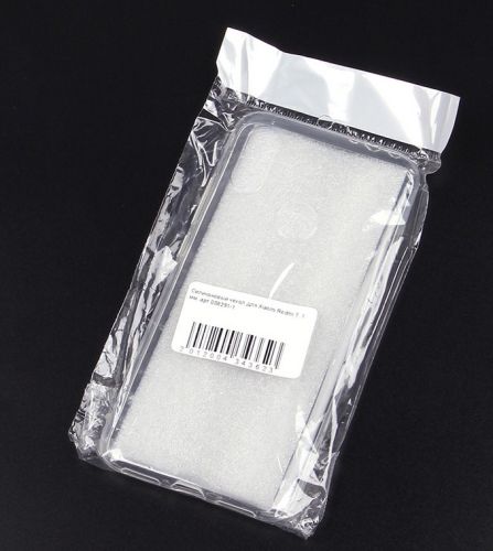 Чехол-накладка для XIAOMI Redmi 7 FASHION TPU 1мм 008291-1 прозрачный оптом, в розницу Центр Компаньон фото 3