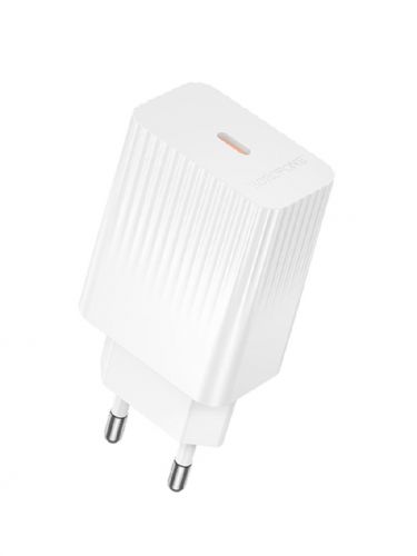 СЗУ Type-C BOROFONE BAS73A Source 3A PD20W белый - оптовая продажа СЗУ Type-C BOROFONE BAS73A Source 3A PD20W белый - фото