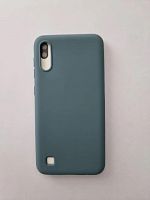 Чехол-накладка для Samsung A105 A10/M10 LATEX серый - фото