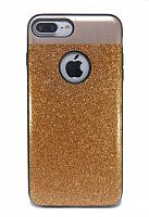 Купить Чехол-накладка для iPhone 7/8 Plus OY МЕТАЛЛ TPU 003 темное золото оптом, в розницу в ОРЦ Компаньон
