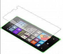 Защитное стекло для MICROSOFT 435 Lumia 0.33мм белый картон - фото
