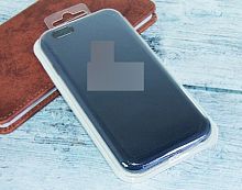 Чехол-накладка для iPhone 6/6S VEGLAS SILICONE CASE закрытый темно-синий (8) - фото