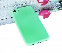 Чехол-накладка для iPhone 7/8/SE SOFT TOUCH TPU зеленый  - фото