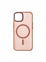 Чехол-накладка для iPhone 14 VEGLAS Fog Magnetic розовый - фото