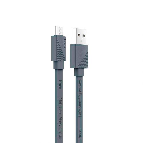 Кабель USB-Micro USB HOCO U34 LingYing 1.2м серый оптом, в розницу Центр Компаньон