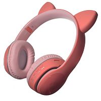 Беспроводные наушники DEEPBASS R6 Головные красные - фото