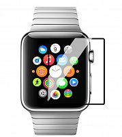 Купить Защитное стекло для Apple Watch (42) 0.1mm HOCO Full Rim коробка черный оптом, в розницу в ОРЦ Компаньон
