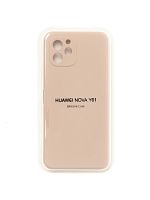 Купить Чехол-накладка для HUAWEI Nova Y61 VEGLAS SILICONE CASE закрытый светло-розовый (18) оптом, в розницу в ОРЦ Компаньон