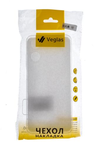 Чехол-накладка для REALME 10 VEGLAS Air прозрачный оптом, в розницу Центр Компаньон фото 3