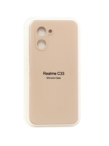 Чехол-накладка для REALME C33 VEGLAS SILICONE CASE закрытый светло-розовый (18) - оптовая продажа Чехол-накладка для REALME C33 VEGLAS SILICONE CASE закрытый светло-розовый (18) - фото