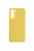 Купить Чехол-накладка для Samsung G991 S21 SILICONE CASE OP закрытый желтый (20) оптом, в розницу в ОРЦ Компаньон