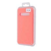 Купить Чехол-накладка для Samsung G973 S10 SILICONE CASE NL ярко-розовый (12) оптом, в розницу в ОРЦ Компаньон