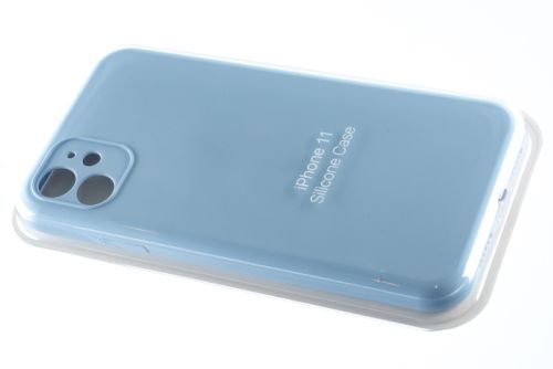 Чехол-накладка для iPhone 11 SILICONE CASE Защита камеры сиренево-голубой (5) оптом, в розницу Центр Компаньон фото 2