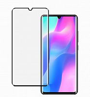 Защитное стекло для XIAOMI Redmi Note 10 FULL GLUE (прозрачная основа) пакет черный - фото