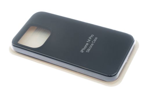Чехол-накладка для iPhone 14 Pro SILICONE CASE закрытый черный (18) оптом, в розницу Центр Компаньон фото 2