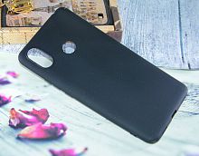 Чехол-накладка для XIAOMI Mi Max 3 FASHION TPU матовый черный - фото