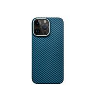 Чехол-накладка для iPhone 14 Pro K-DOO Keivlar синий - фото