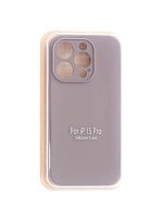 Купить Чехол-накладка для iPhone 15 Pro VEGLAS SILICONE CASE NL Защита камеры песочный (7) оптом, в розницу в ОРЦ Компаньон