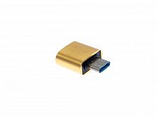 Купить Адаптер USB Type-c OTG EarlDom OT-18 золото оптом, в розницу в ОРЦ Компаньон