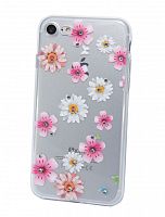 Купить Чехол-накладка для iPhone 7/8/SE FASHION TPU стразы Полевые цветы вид 4 оптом, в розницу в ОРЦ Компаньон