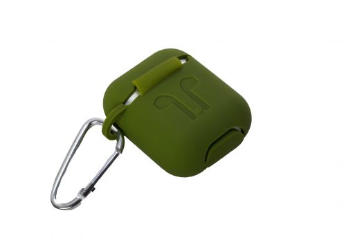 Чехол для наушников Airpods Silicone оливковый - оптовая продажа фото 2 Чехол для наушников Airpods Silicone оливковый - фото фото 2
