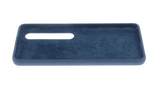 Чехол-накладка для XIAOMI Mi 10 SILICONE CASE OP закрытый темно-синий (8) оптом, в розницу Центр Компаньон фото 3