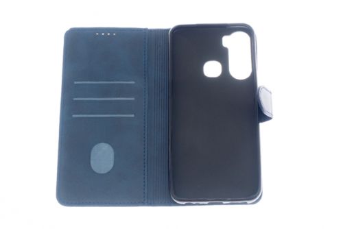 Чехол-книжка для Infinix Hot 12 Pro BUSINESS PLUS синий - фото фото 3