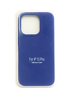 Купить Чехол-накладка для iPhone 15 Pro SILICONE CASE закрытый темно-сиреневый (30) оптом, в розницу в ОРЦ Компаньон