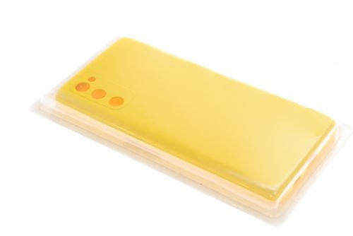 Чехол-накладка для Samsung G780F S20 FE SILICONE CASE закрытый желтый (20) оптом, в розницу Центр Компаньон фото 2