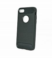 Чехол-накладка для XIAOMI Redmi Note 8 Pro BECATION CARBON FIBER TPU ANTISHOCK черный - фото