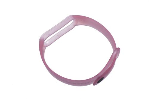 Ремешок для Xiaomi Band 5/6 Sport прозрачно-розовый оптом, в розницу Центр Компаньон фото 2