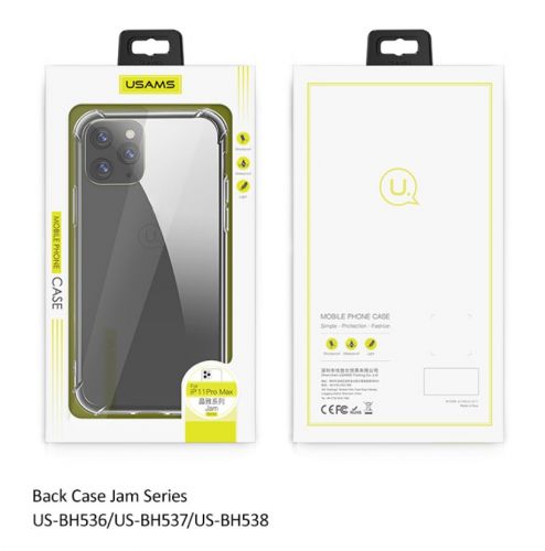 Чехол-накладка для iPhone 11 Pro Max USAMS US-BH538 Jam прозрачный - фото фото 4
