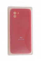 Чехол-накладка для Samsung A035F A03 SILICONE CASE закрытый красный (1) - фото