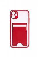 Купить Чехол-накладка для iPhone 11 VEGLAS Fog Pocket красный оптом, в розницу в ОРЦ Компаньон