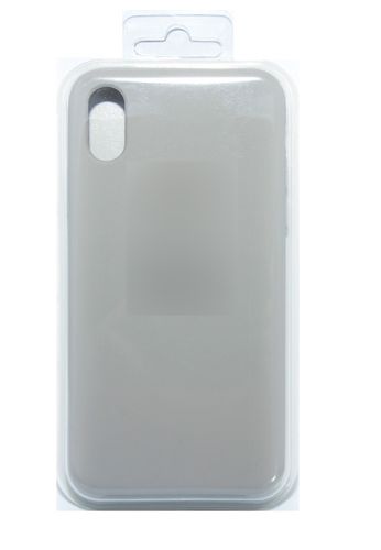 Чехол-накладка для iPhone X/XS SILICONE CASE светло-серый (26) оптом, в розницу Центр Компаньон фото 2