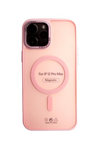 Чехол-накладка для iPhone 12 Pro Max VEGLAS Fog Magnetic розовый - оптовая продажа Чехол-накладка для iPhone 12 Pro Max VEGLAS Fog Magnetic розовый - фото