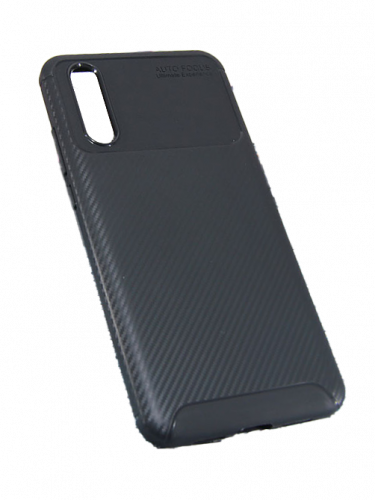 Чехол-накладка для HUAWEI Nova 7 Pro BECATION BEETLES CARBON TPU ANTISHOCK черный - фото