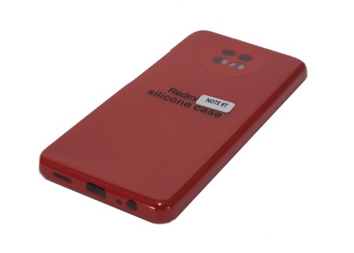 Чехол-накладка для XIAOMI Redmi Note 9T SILICONE CASE закрытый красный (1) оптом, в розницу Центр Компаньон фото 2
