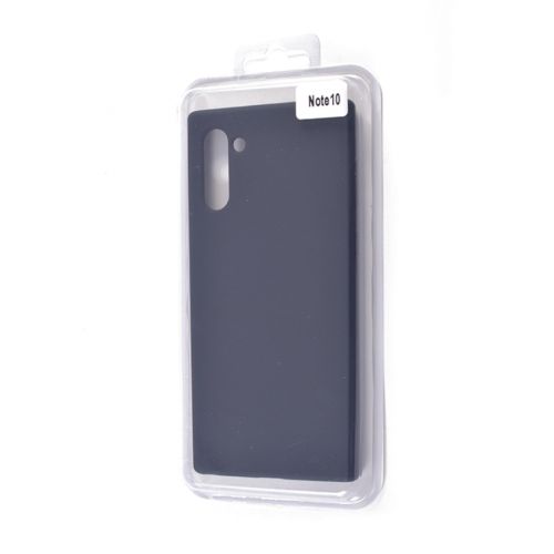 Чехол-накладка для Samsung N970 Note 10 VEGLAS SILICONE CASE закрытый черный (3) - оптовая продажа Чехол-накладка для Samsung N970 Note 10 VEGLAS SILICONE CASE закрытый черный (3) - фото