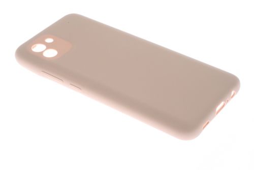 Чехол-накладка для Samsung A035F A03 SILICONE CASE OP закрытый светло-розовый (18) - фото фото 2