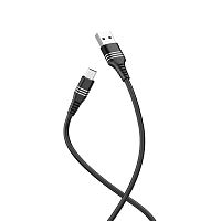 Купить Кабель USB-Micro USB HOCO U46 Tricyclic 2.0A 1м черный оптом, в розницу в ОРЦ Компаньон