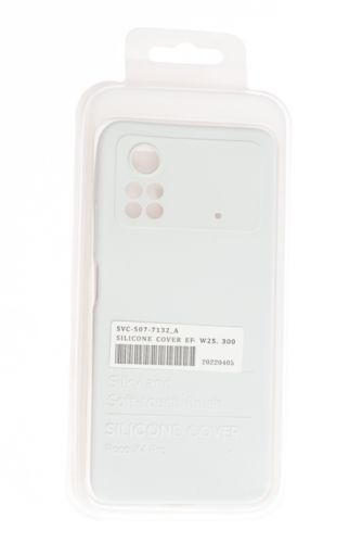 Чехол-накладка для XIAOMI Poco X4 Pro SILICONE CASE NL OP закрытый белый (9) - оптовая продажа фото 4 Чехол-накладка для XIAOMI Poco X4 Pro SILICONE CASE NL OP закрытый белый (9) - фото фото 4