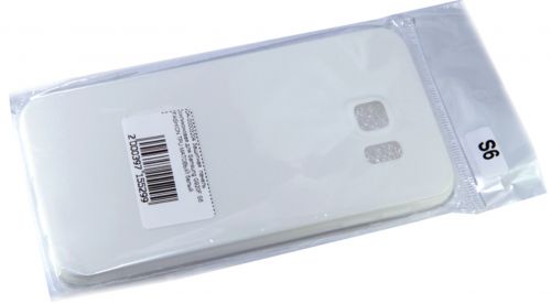 Чехол-накладка для Samsung G920F FASHION TPU матовый белый - фото фото 2